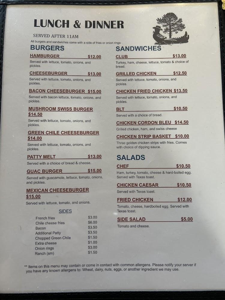 Smokey's Cafe Menu image 4